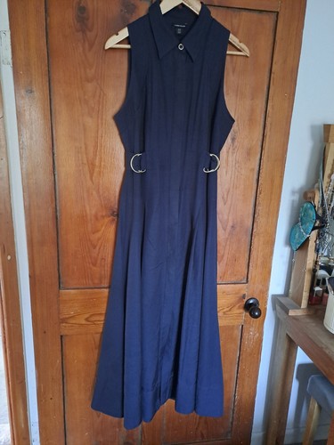 Karen millen navy sleeveless - karen,
