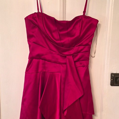Karen millen pink satin - karen,