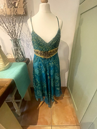 Karen millen blue green gold - millen,