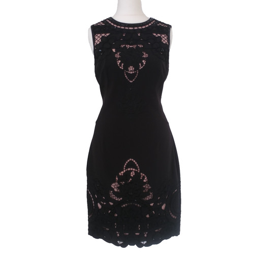 Karen millen black cutwork - karen,