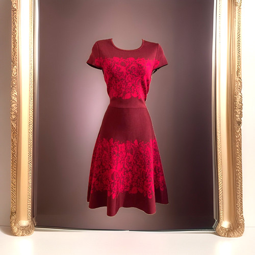 Classic karen millen red knit - millen,
