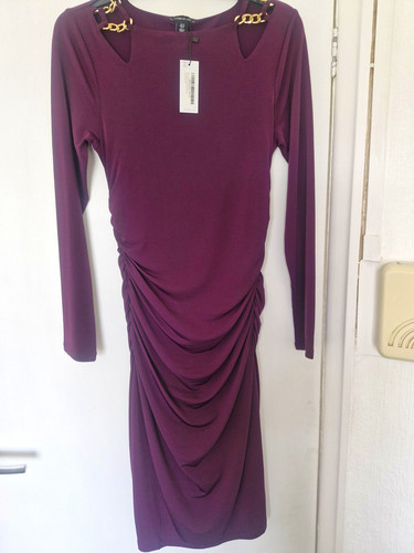 Karen millen purple ruched - karen,