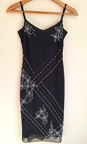 Karen millen black beaded - karen,