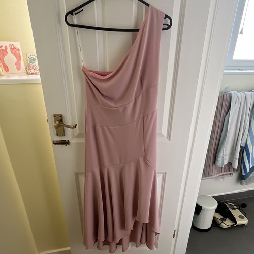 Karen millen pink one shoulder - pink,