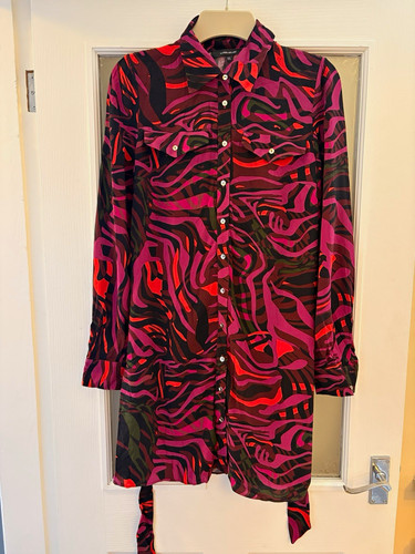 Karen millen pink black - pink, red