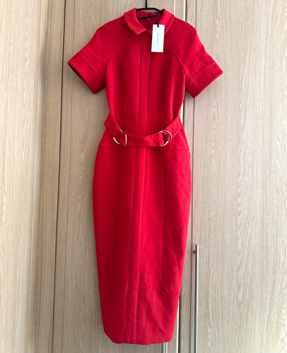 Karen millen red - millen, collared