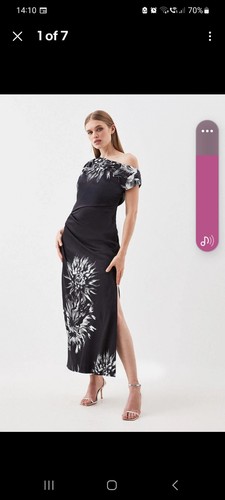 Karen millen maxi dress uk6 - dress, in