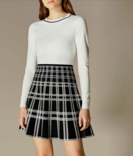 Karen millen fine knit - karen, cream