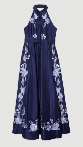 Karen millen rose embroidered - karen,