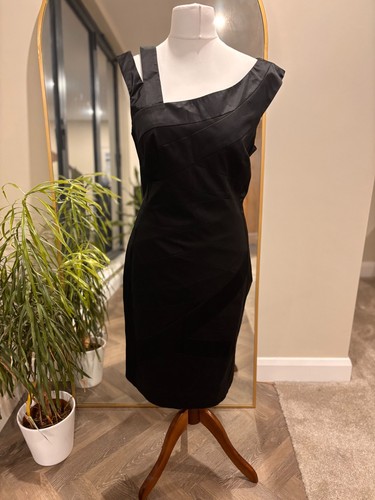 Karen millen black satin - karen,
