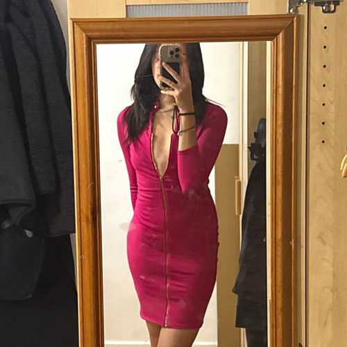 Karen millen pink - pink, zip