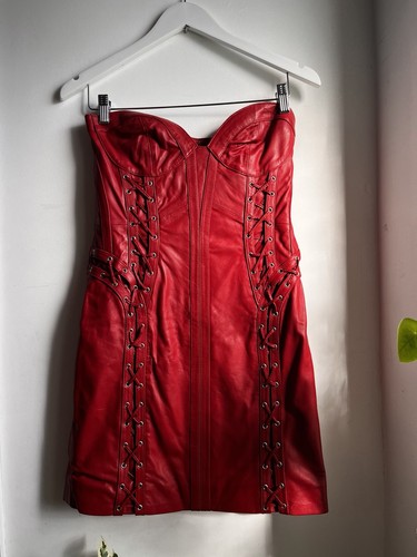 Karen millen leather eyelet - millen,