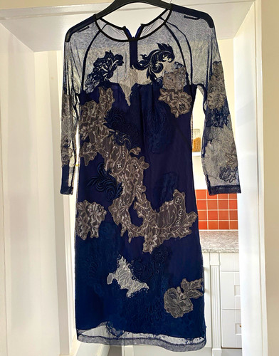 Karen millen navy - floral, lace