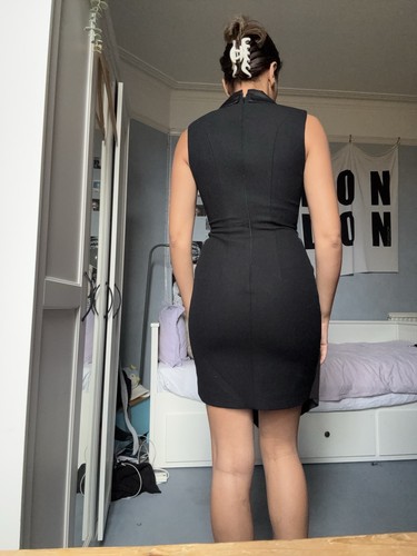 Karen millen black draped - millen,
