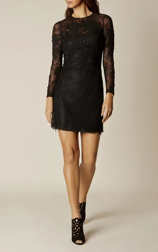 Karen millen dress lace - lace, floral