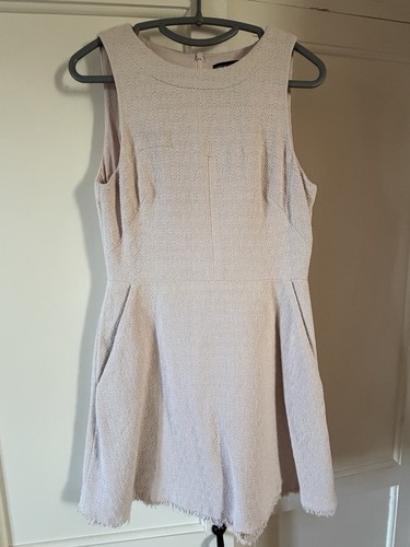Karen millen pink tweed fit - karen,