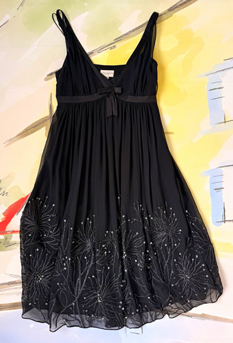 Karen millen black - black, chiffon