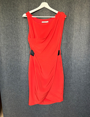 Karen millen red dress 12 - millen,