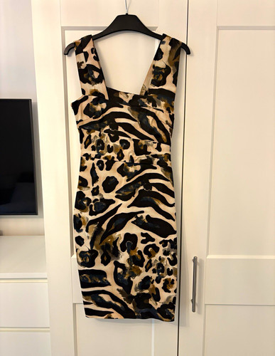 Karen millen sleeveless animal - karen,