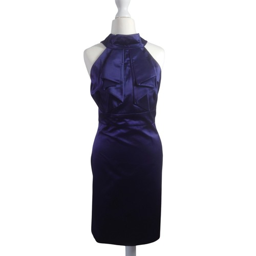 Karen millen purple satin - purple,