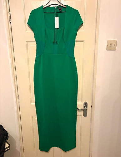 Karen millen green neck - green, v-neck