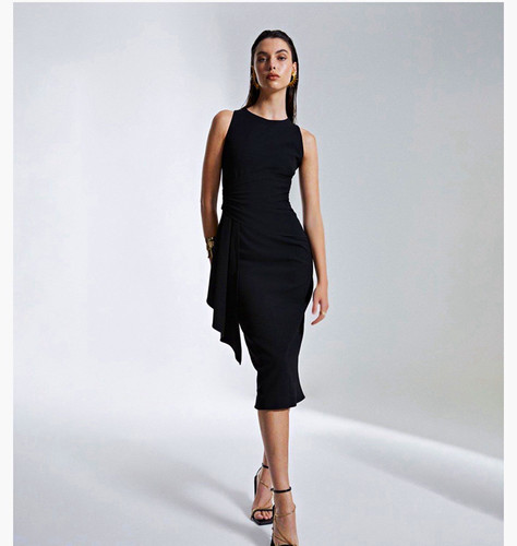 Karen millen structured crepe