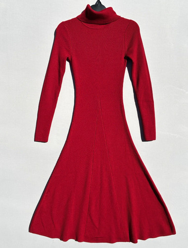 Karen millen red - ribbed, knit