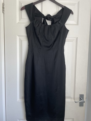 Karen millen black - black, satin